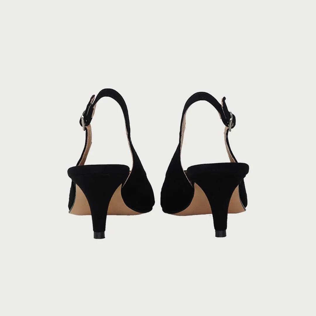MATILDE BLACK SUEDE