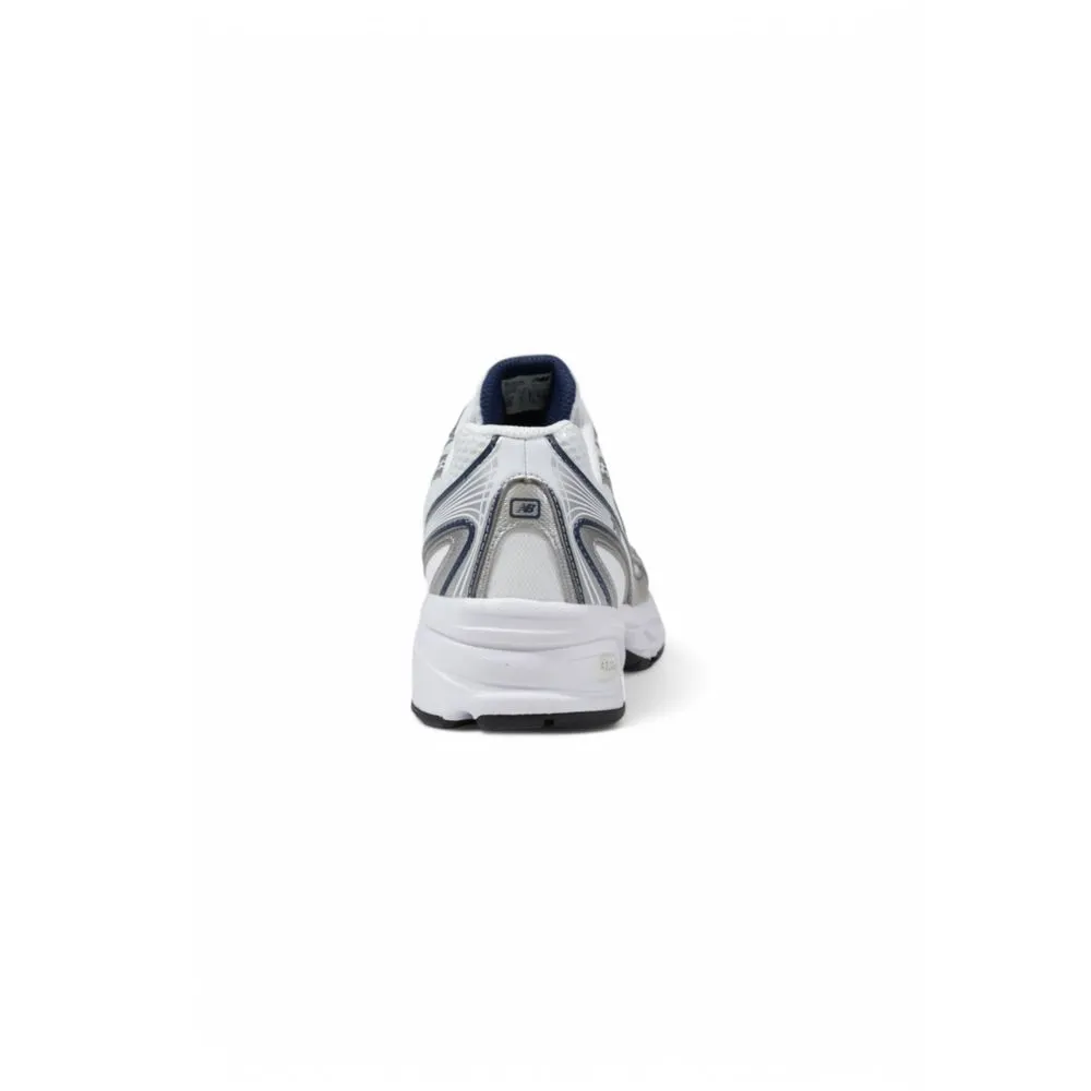 New Balance Blue Artificial Leather Sneaker