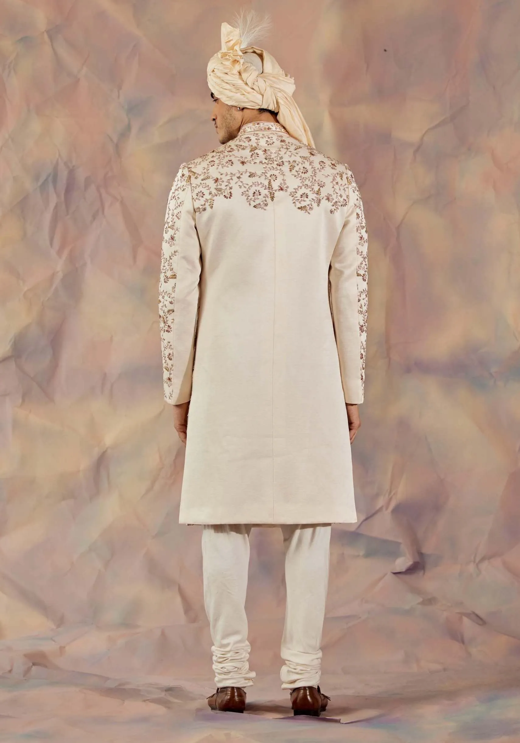 Off-white Rendezvous Sherwani Set