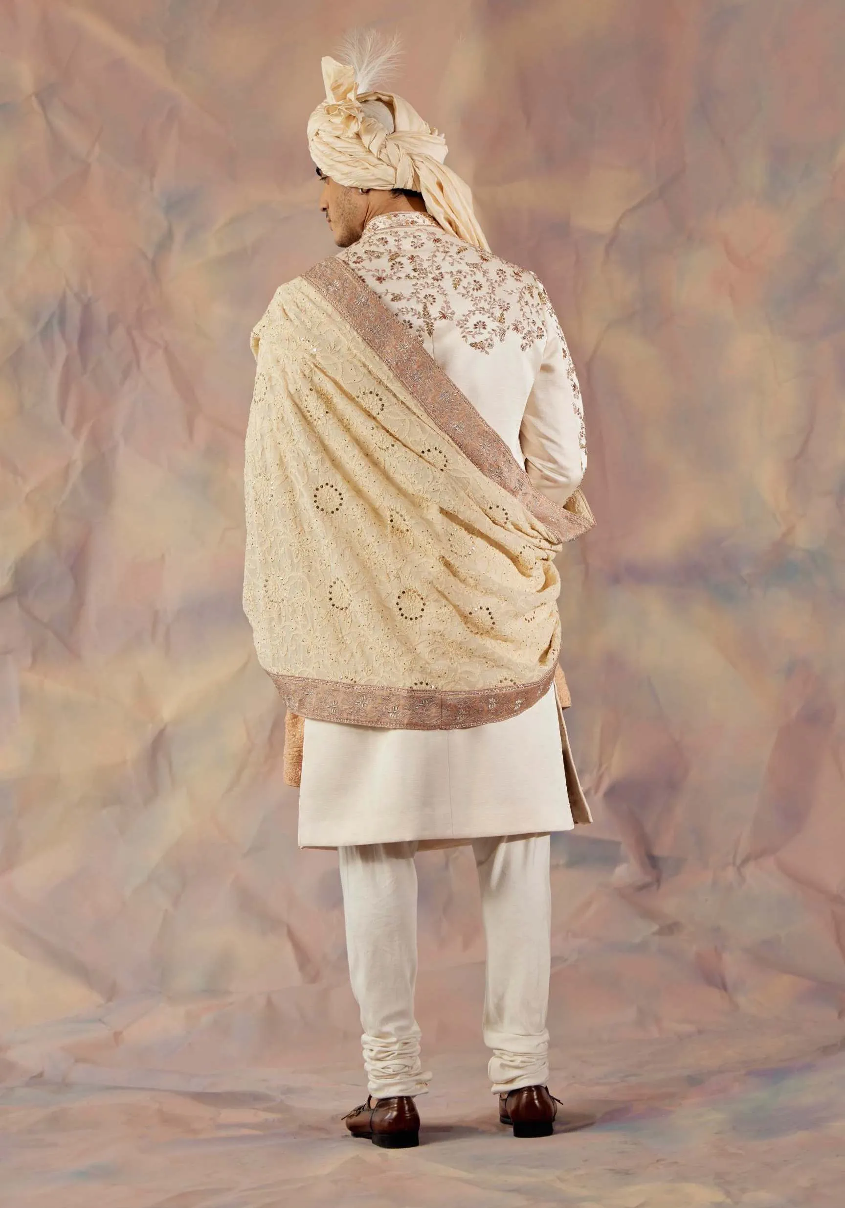 Off-white Rendezvous Sherwani Set
