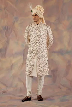 Off-white Rendezvous Sherwani Set