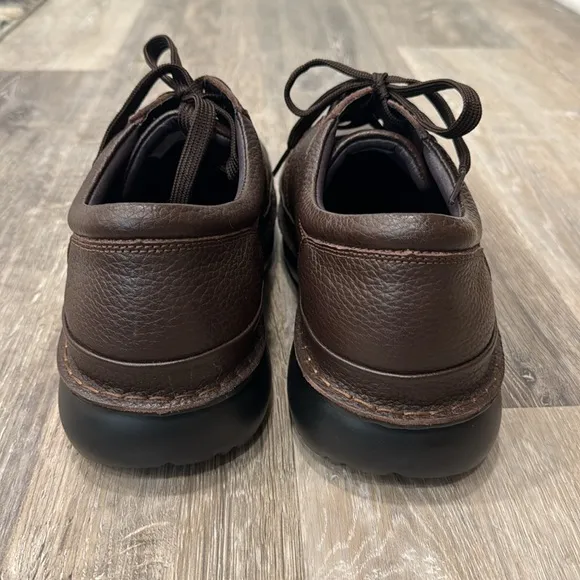 Propet Villager brown leather Comfort Walking Shoe Size 11.5 EEE XW
