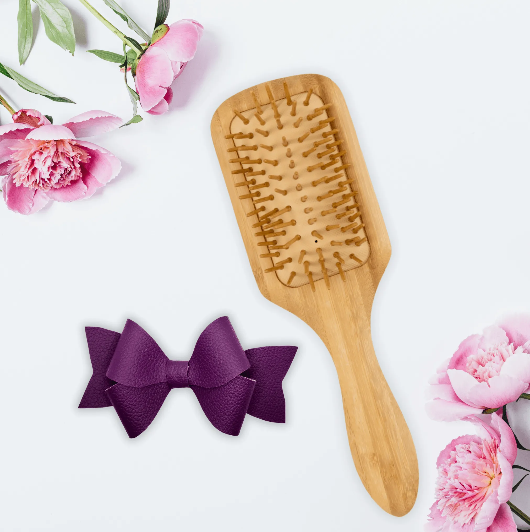 Purple Persephone Hair Bow
