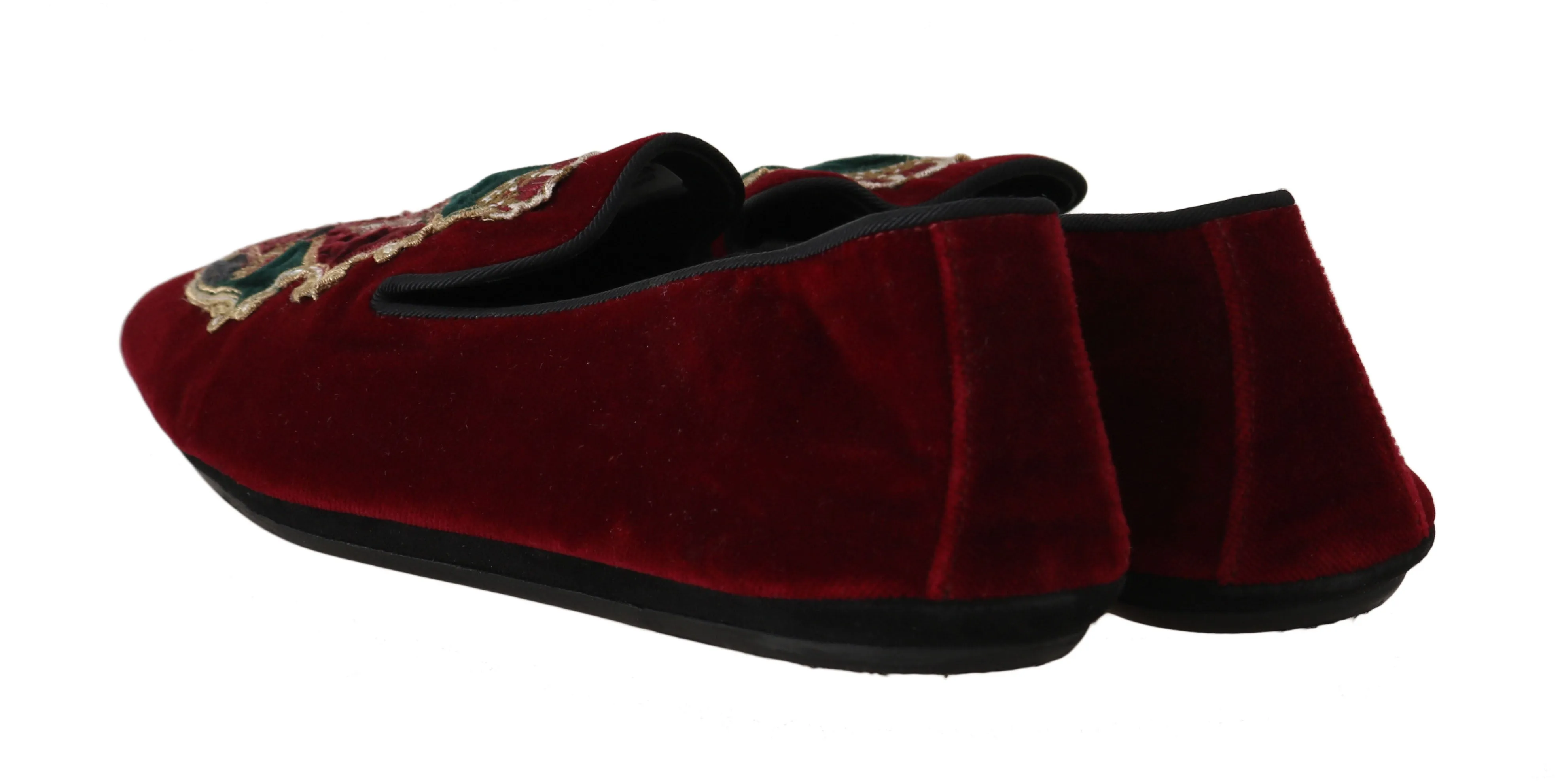 Red Velvet Bengal Cat Knight Loafers