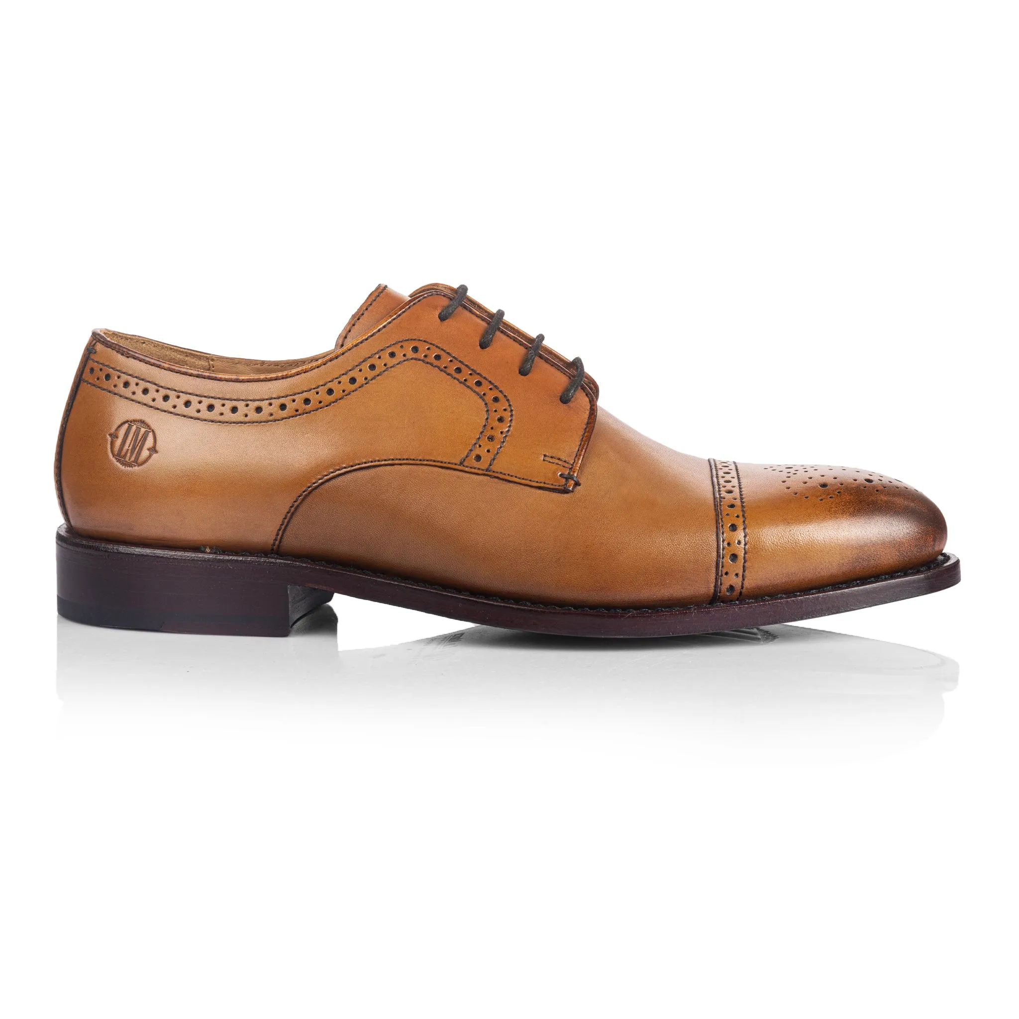 Ricardo Cap Toe Derby (Tan)