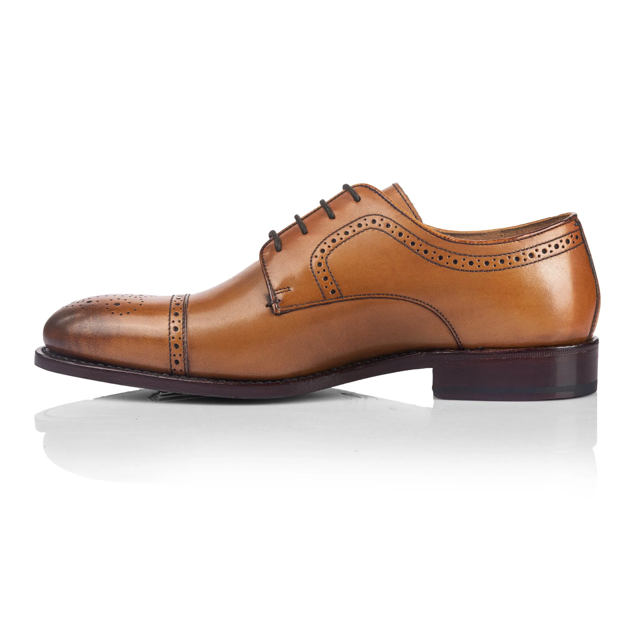 Ricardo Cap Toe Derby (Tan)