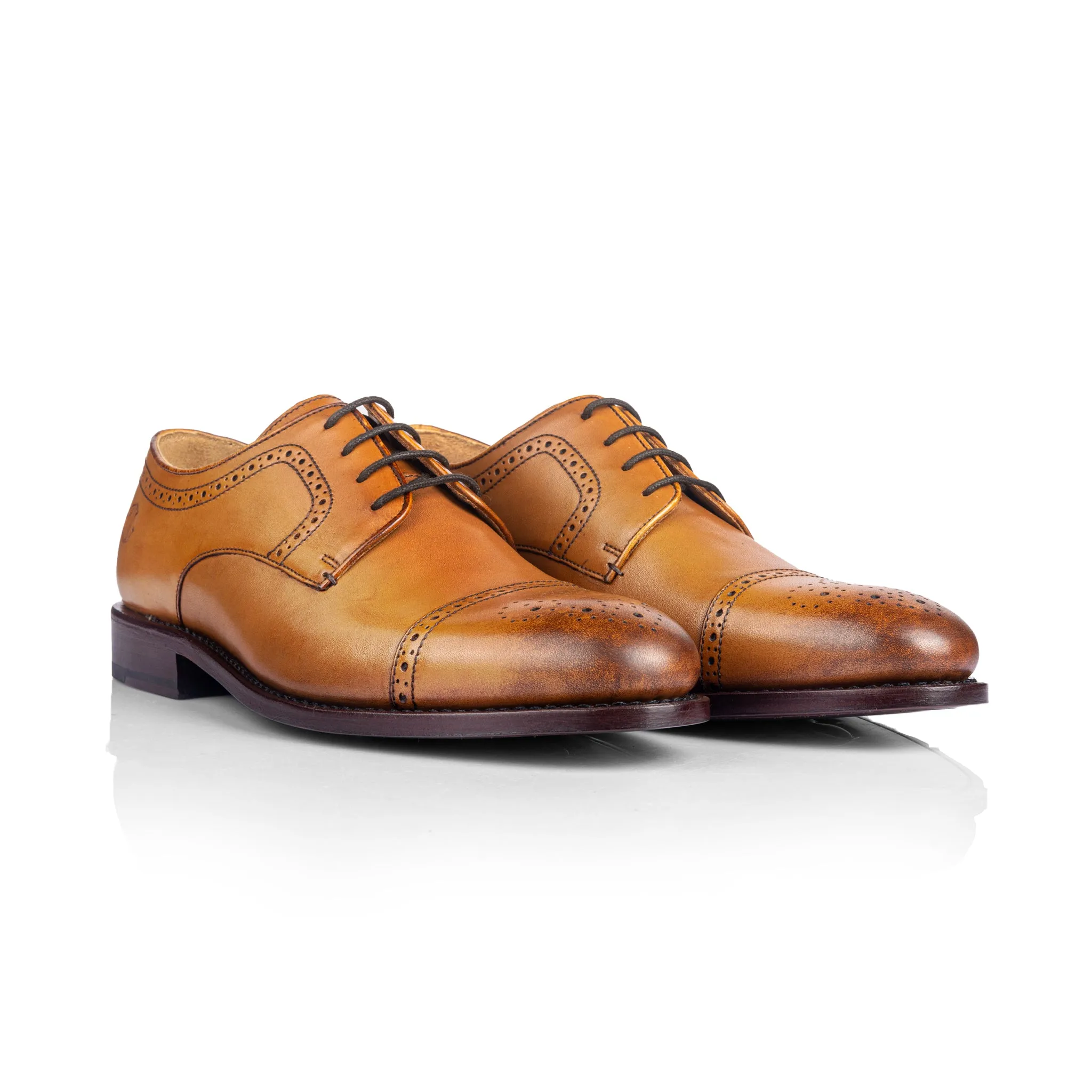 Ricardo Cap Toe Derby (Tan)