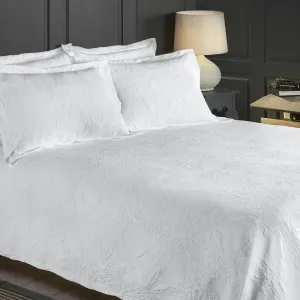 Richmond Woven Bedspread - White