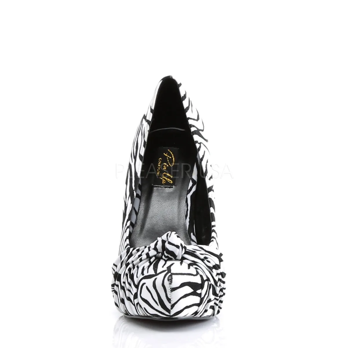 SAFARI-06  Black-White Zebra Print Velvet