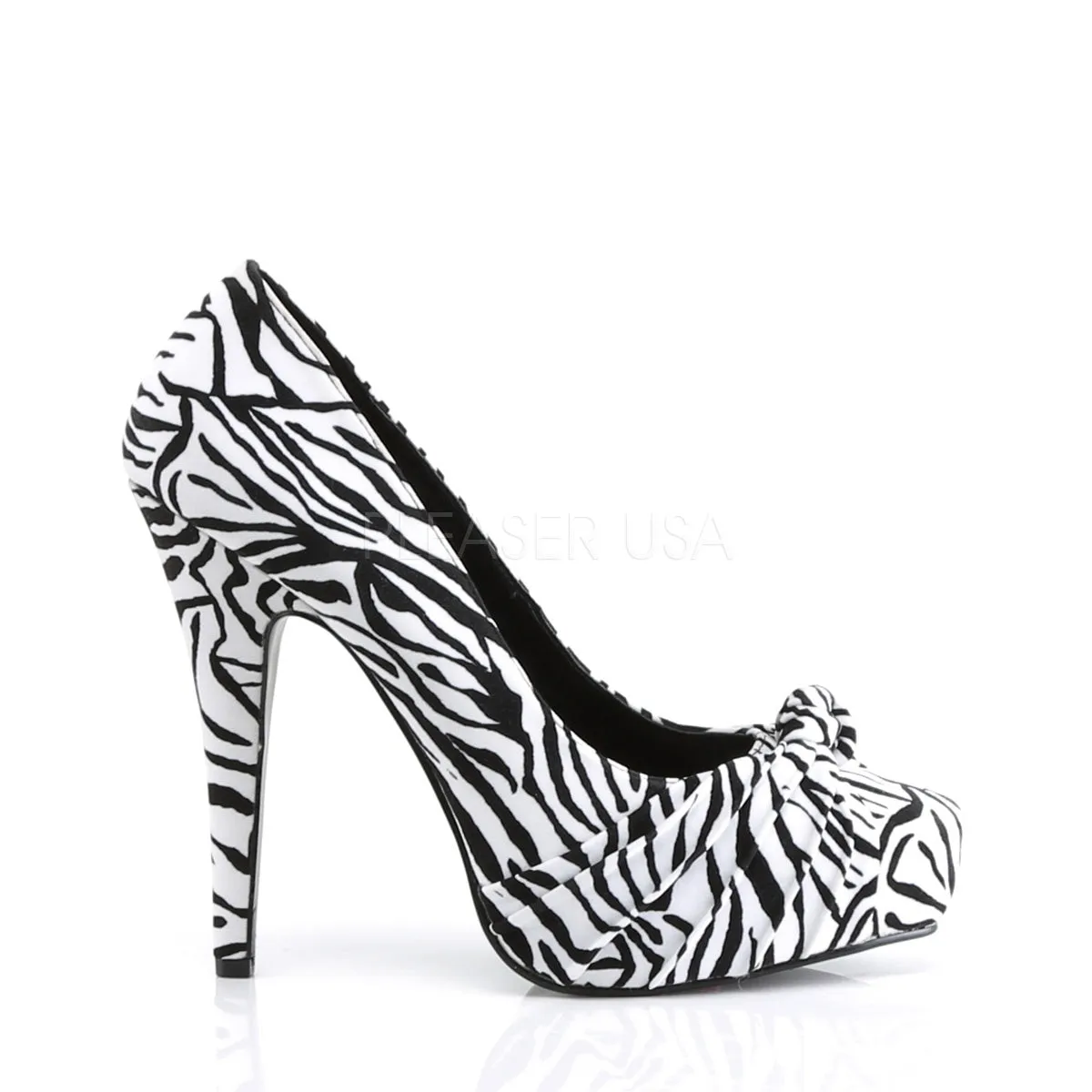 SAFARI-06  Black-White Zebra Print Velvet
