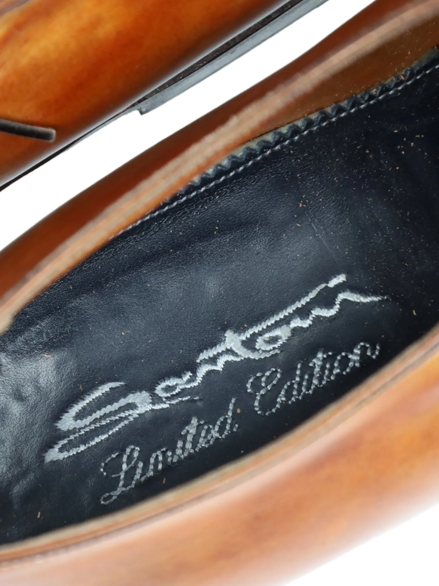 Santoni Brown Limited Edition Lace-up