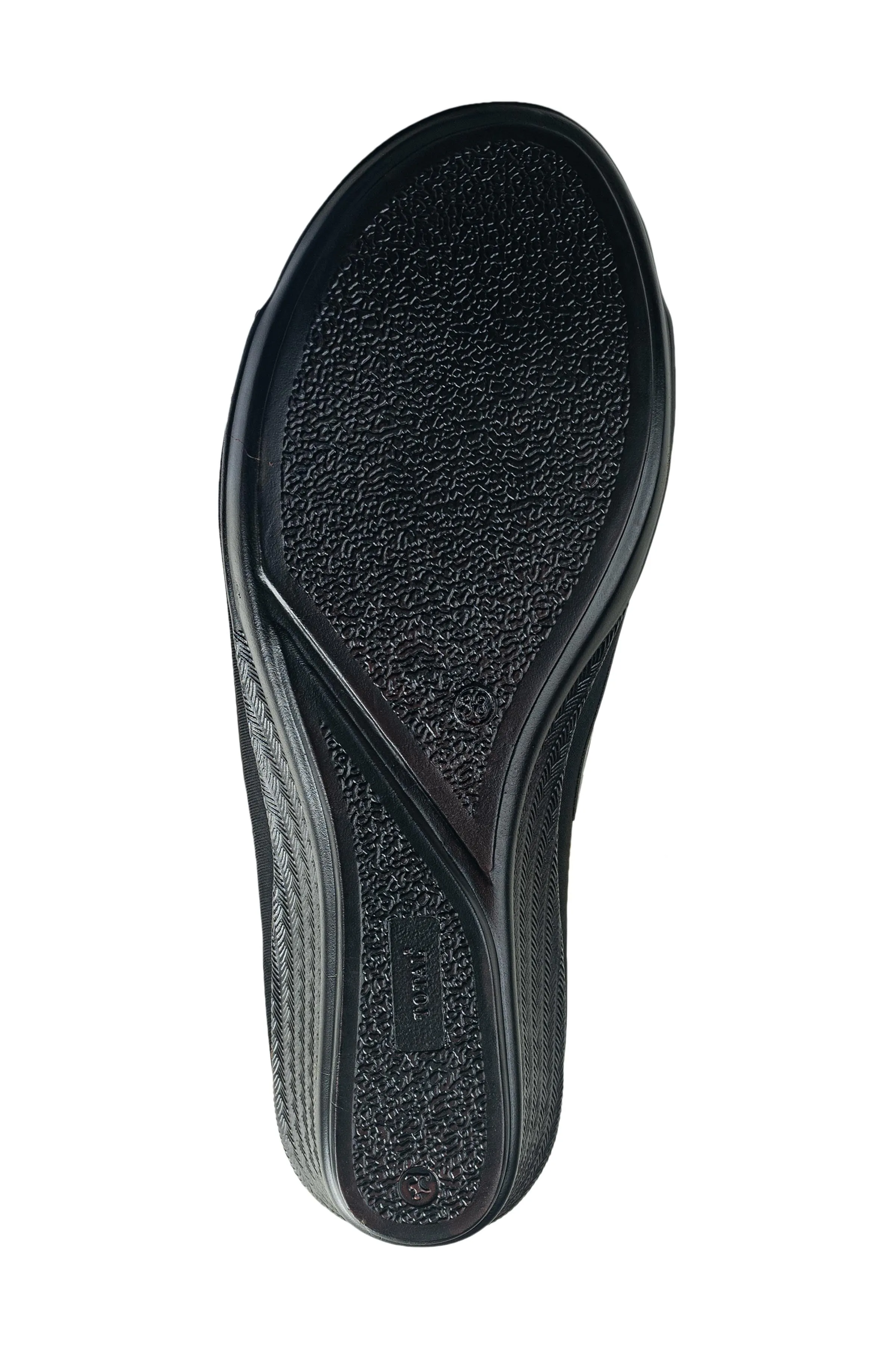 Titas Ladies Black Chappal (Cs C 230201)