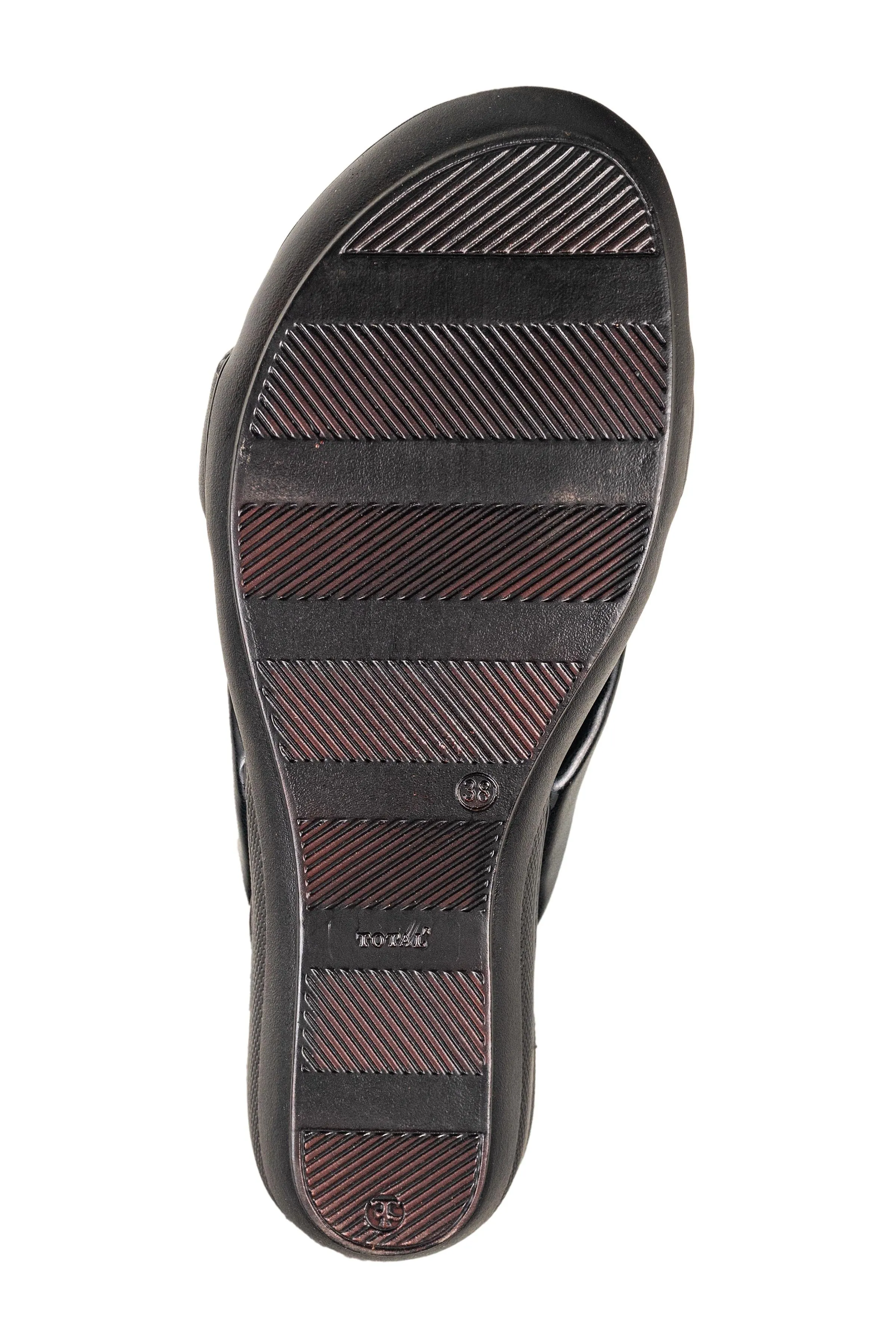 Titas Ladies Black Chappal (Cs C 241204)