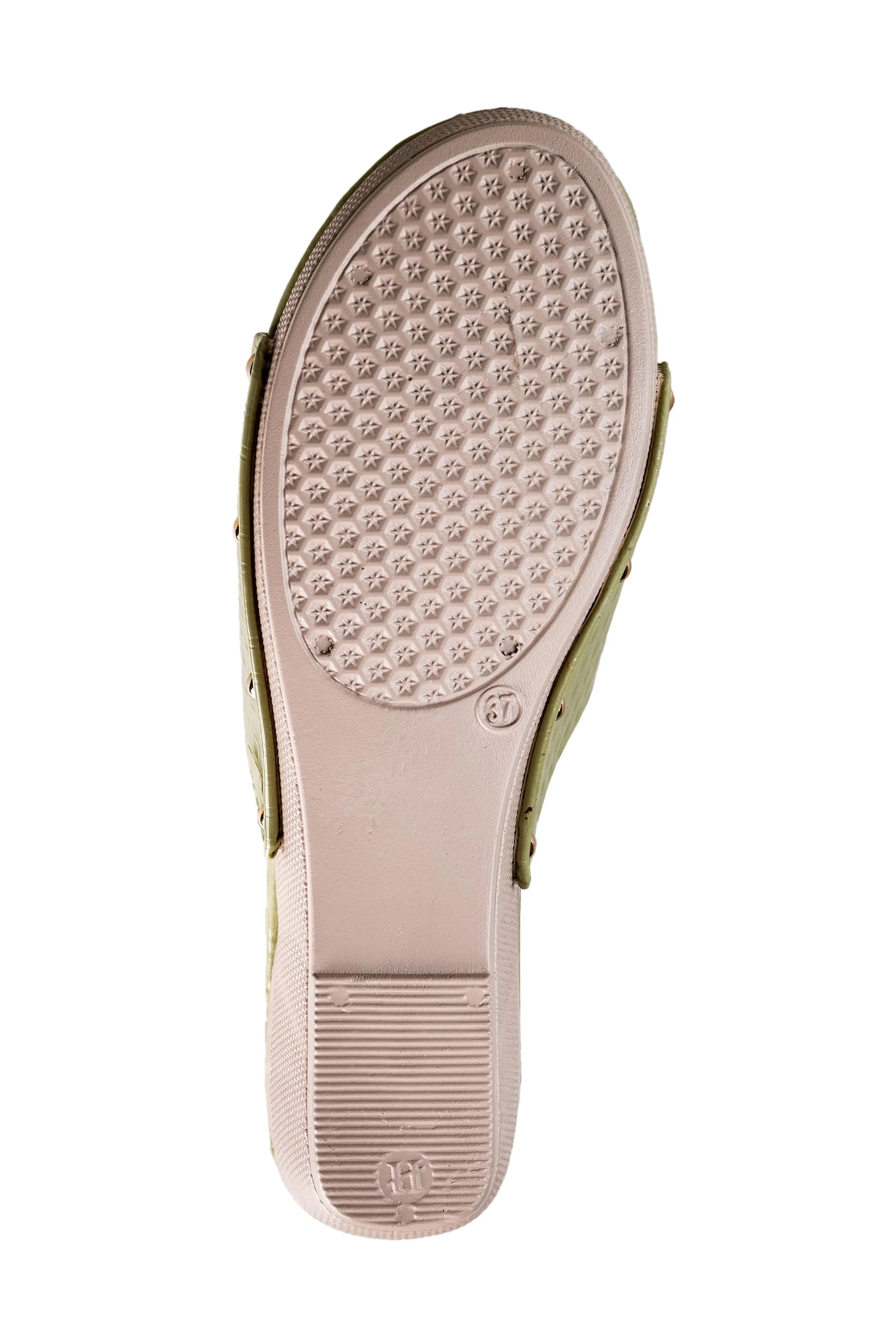 Trendz Ladies Green Chappal