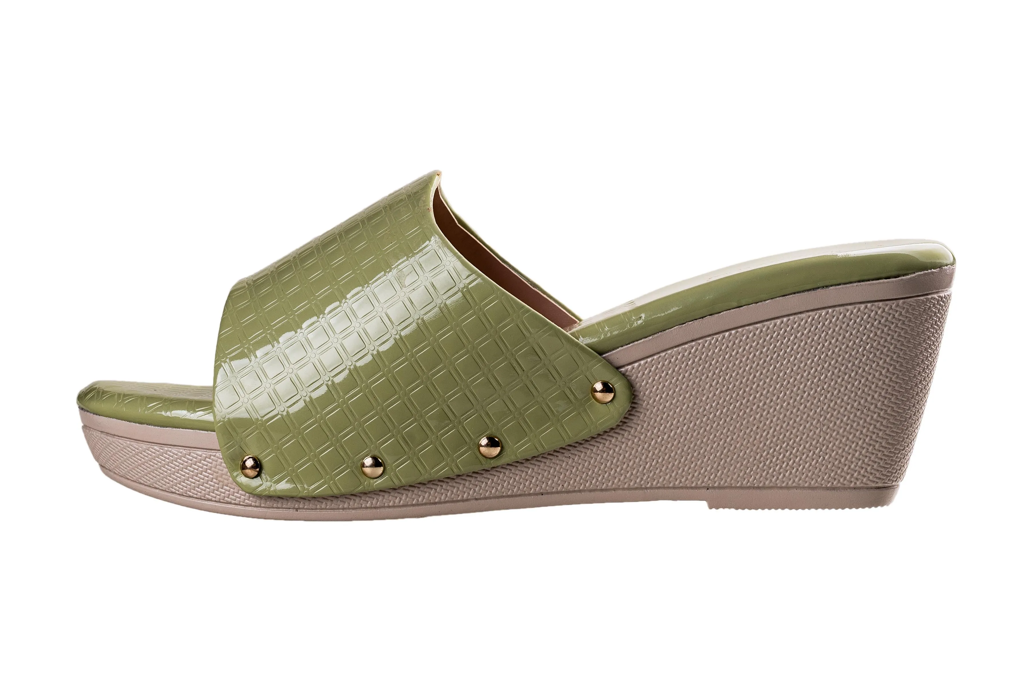 Trendz Ladies Green Chappal