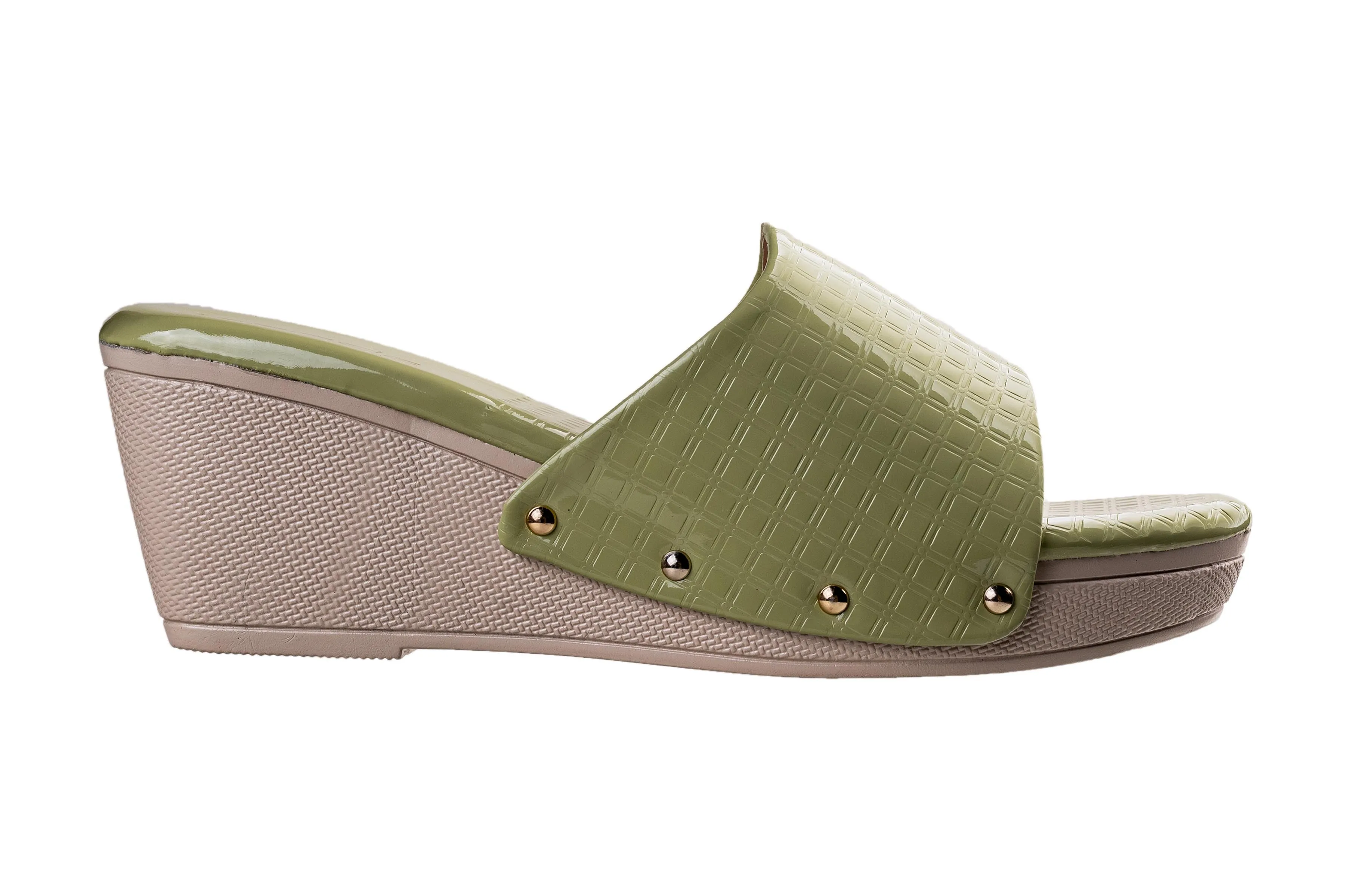 Trendz Ladies Green Chappal