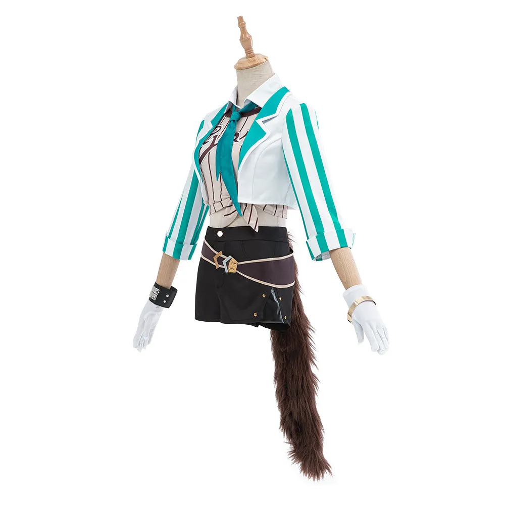 Umamusume: Pretty Derby Mejiro Ryan Cosplay Costume C00636