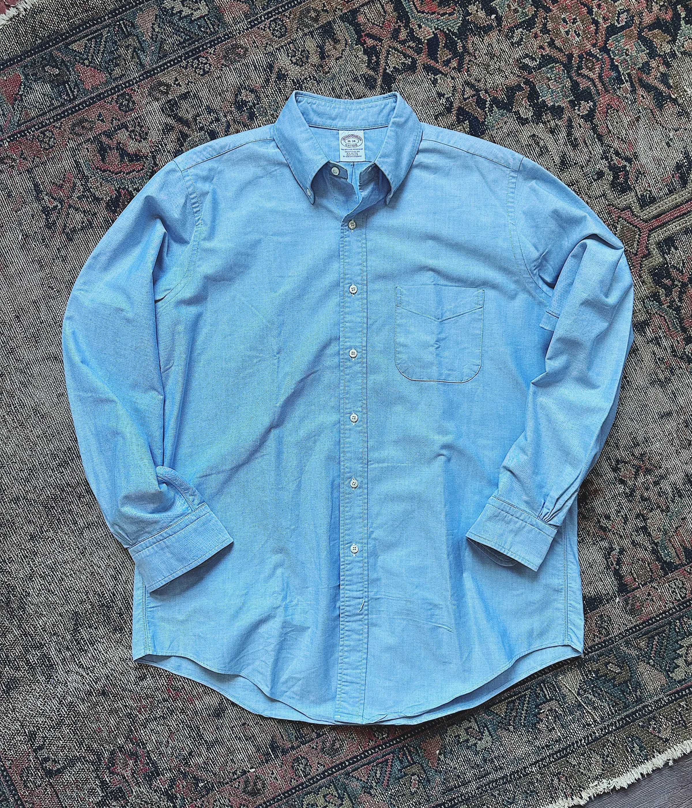 Vintage Brooks Brothers Oxford Cloth Button Down Shirt