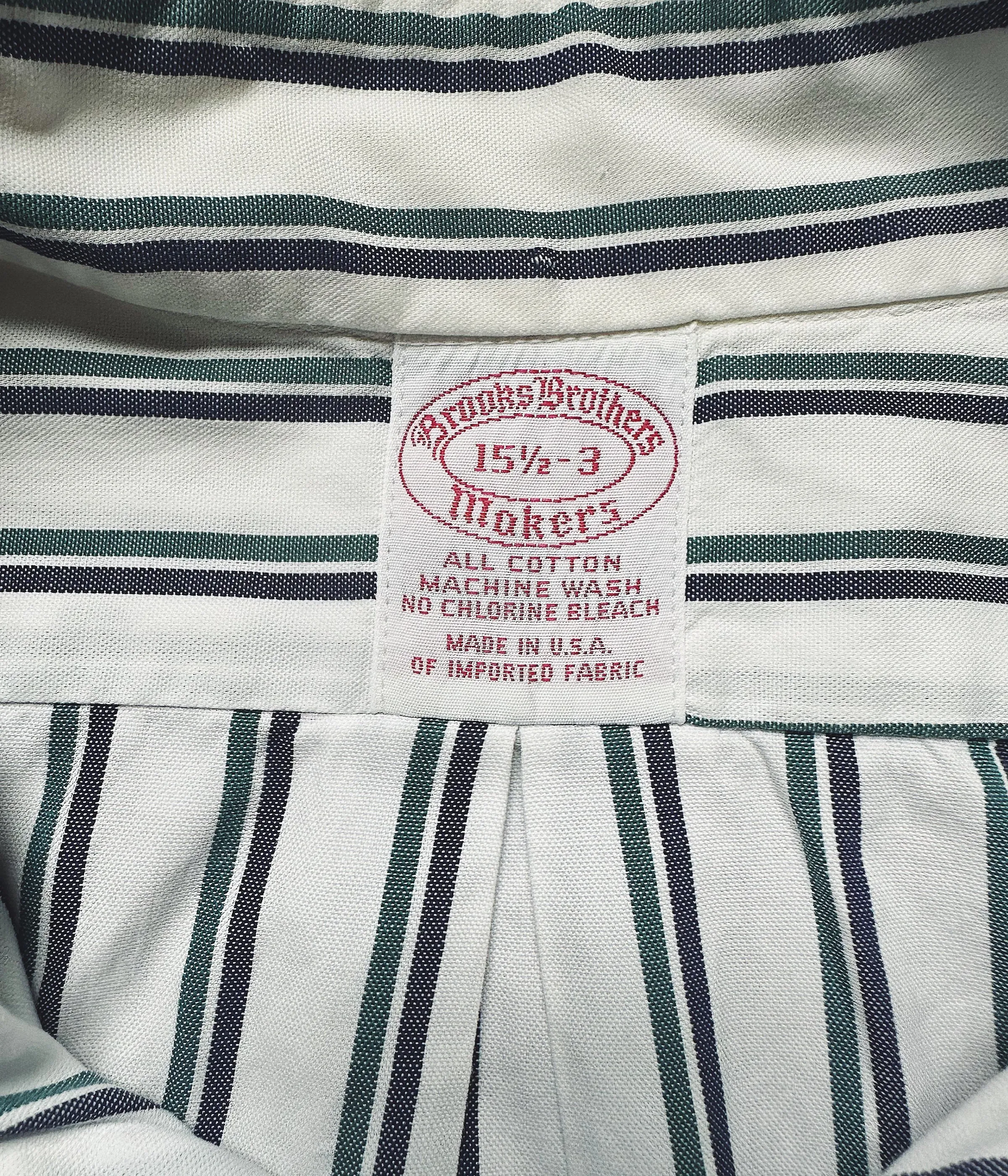 Vintage Brooks Brothers Oxford Cloth Button Down Shirt