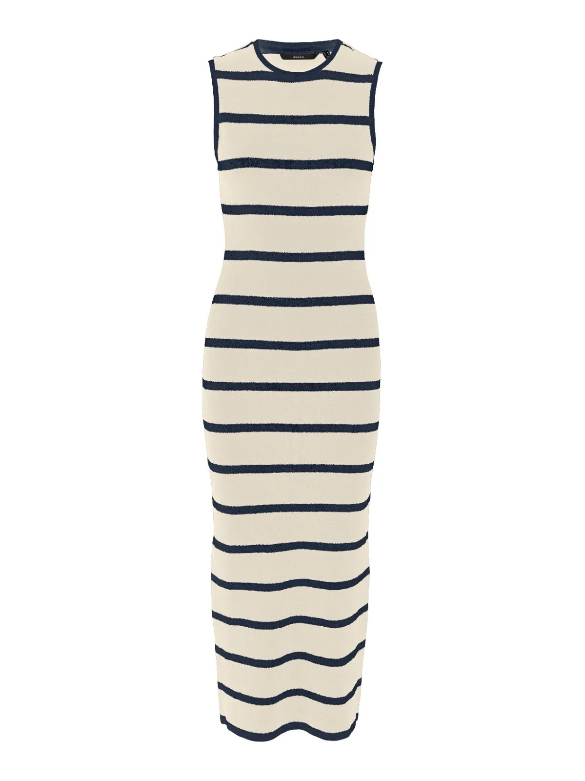 Wanda Sleeveless Stripe Knit Midi/Maxi