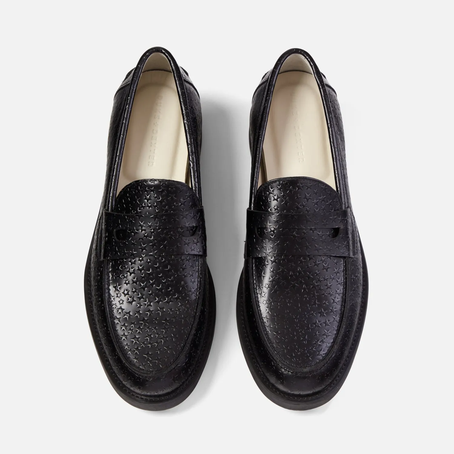 Wilde Black Star Penny Loafer - Men's