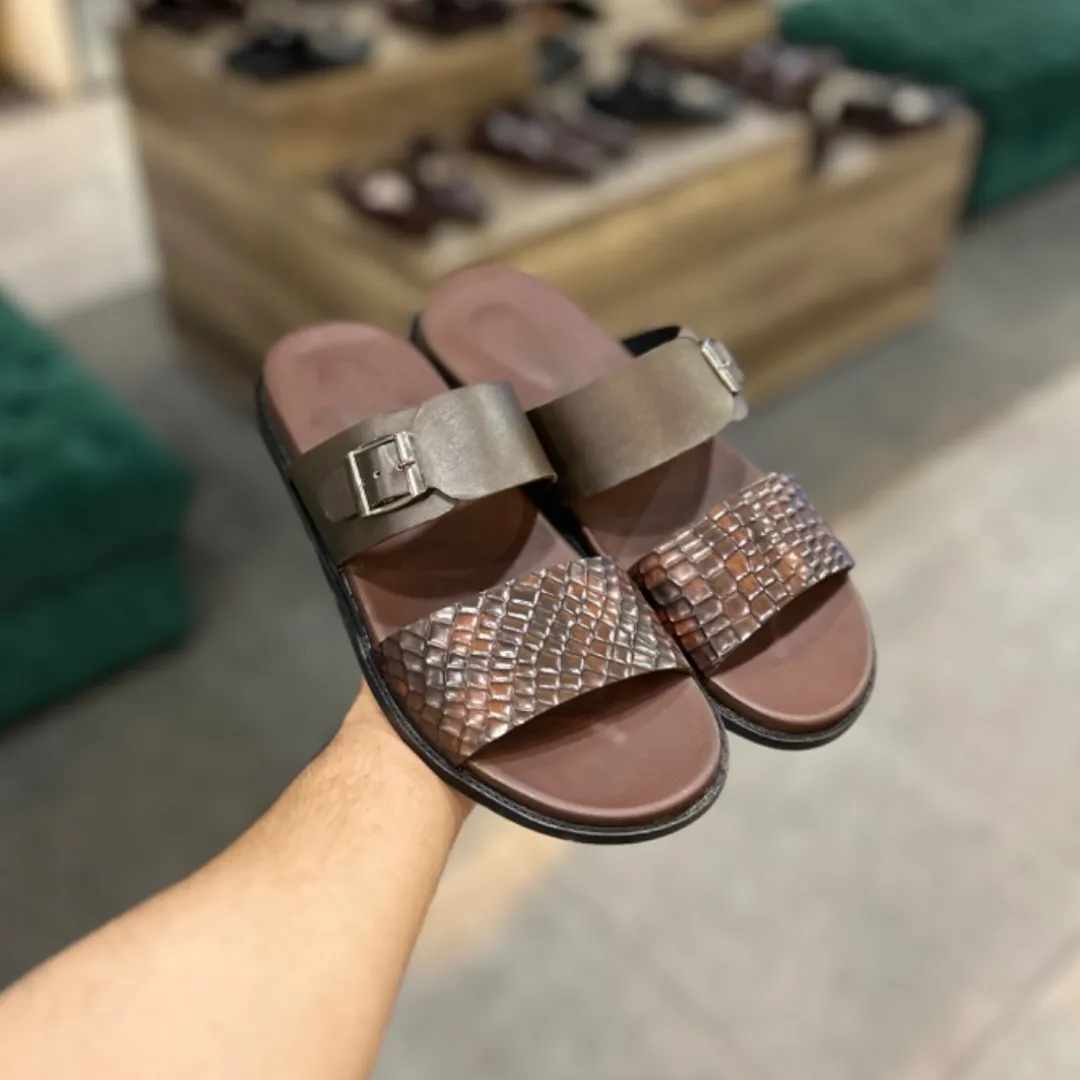 WS Pure leather Handmade Nexus Chappal - 6220