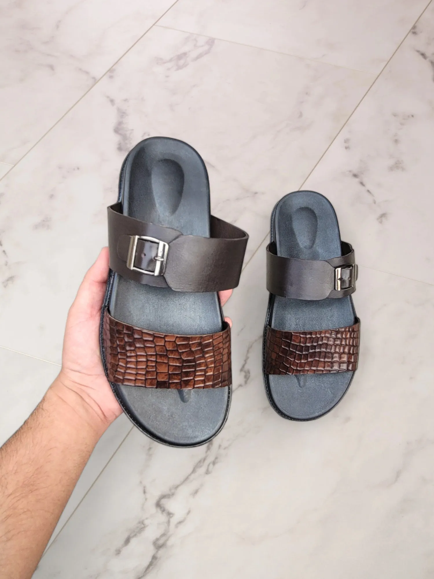 WS Pure leather Handmade Nexus Chappal - 6220
