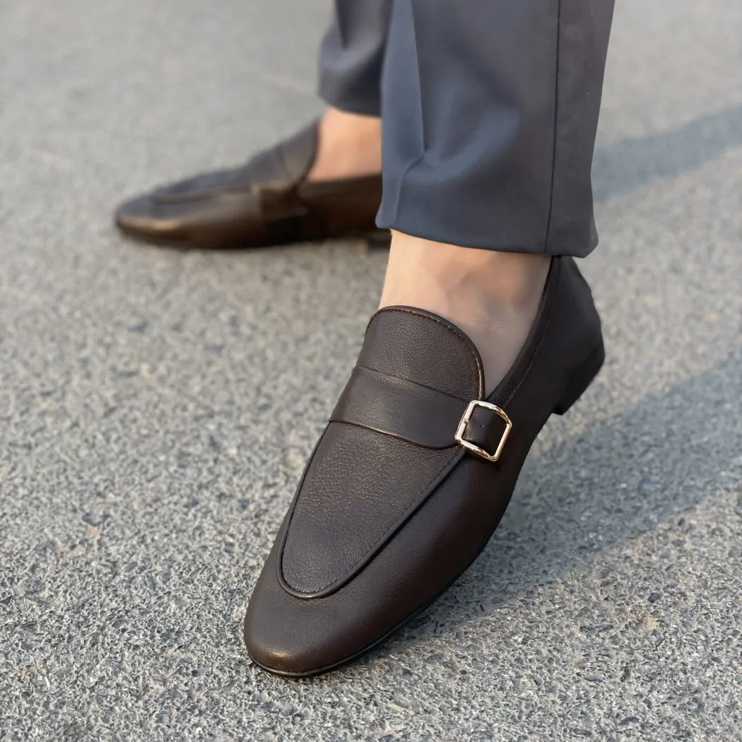 WS Pure leather Handmade Paragon Shoes WS-933 BR